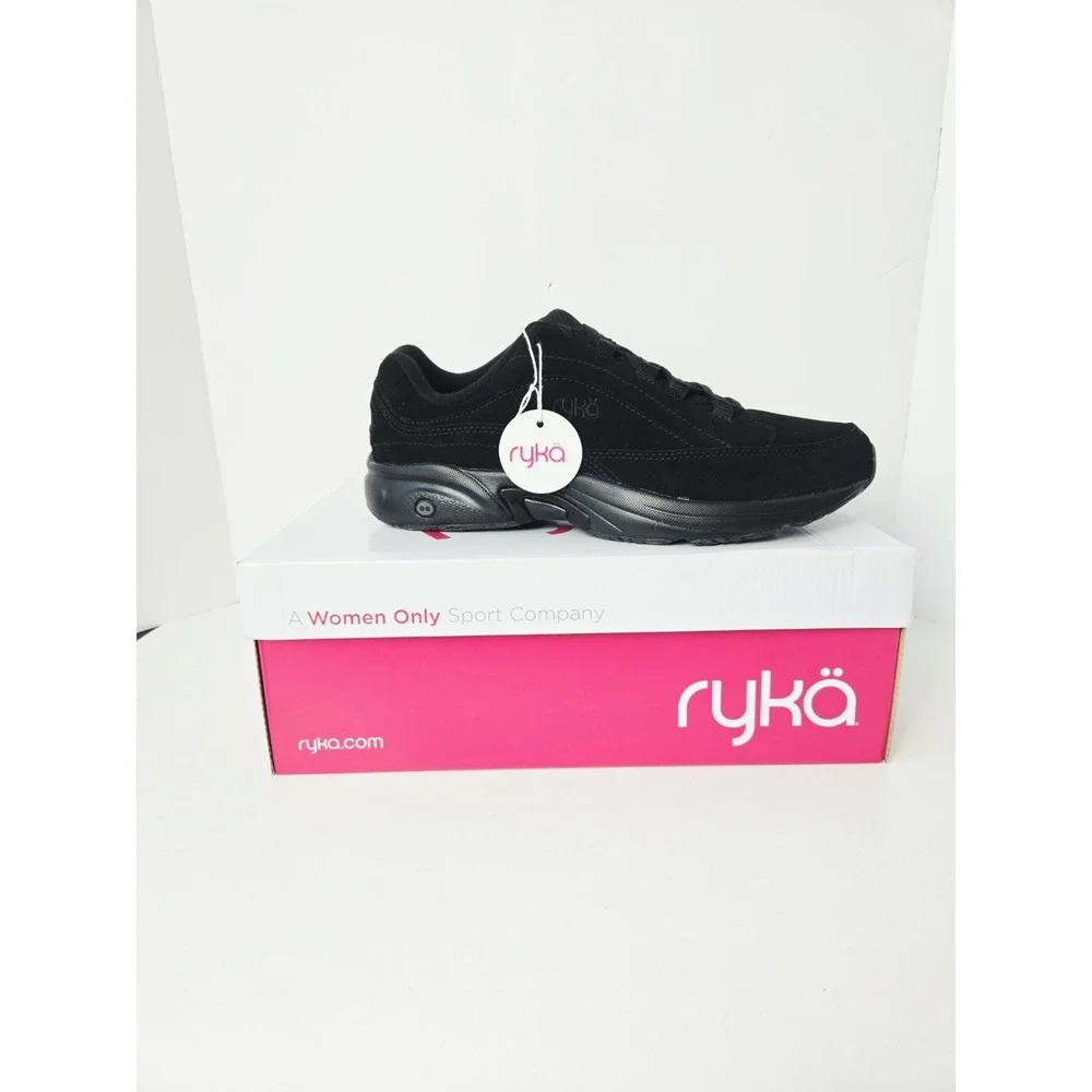 Ryka Womens Shoes NEW size 11W black athletic shoes L1001